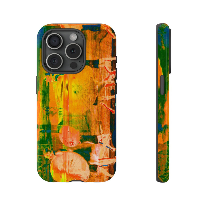 Cute IPhone Case | iPhone 15 Case | iPhone 15 Pro Max Case, Iphone 14 Case, Iphone 14 Pro Max Case IPhone Case for Traveler, Fall Sunset Dance - Studio40ParkLane