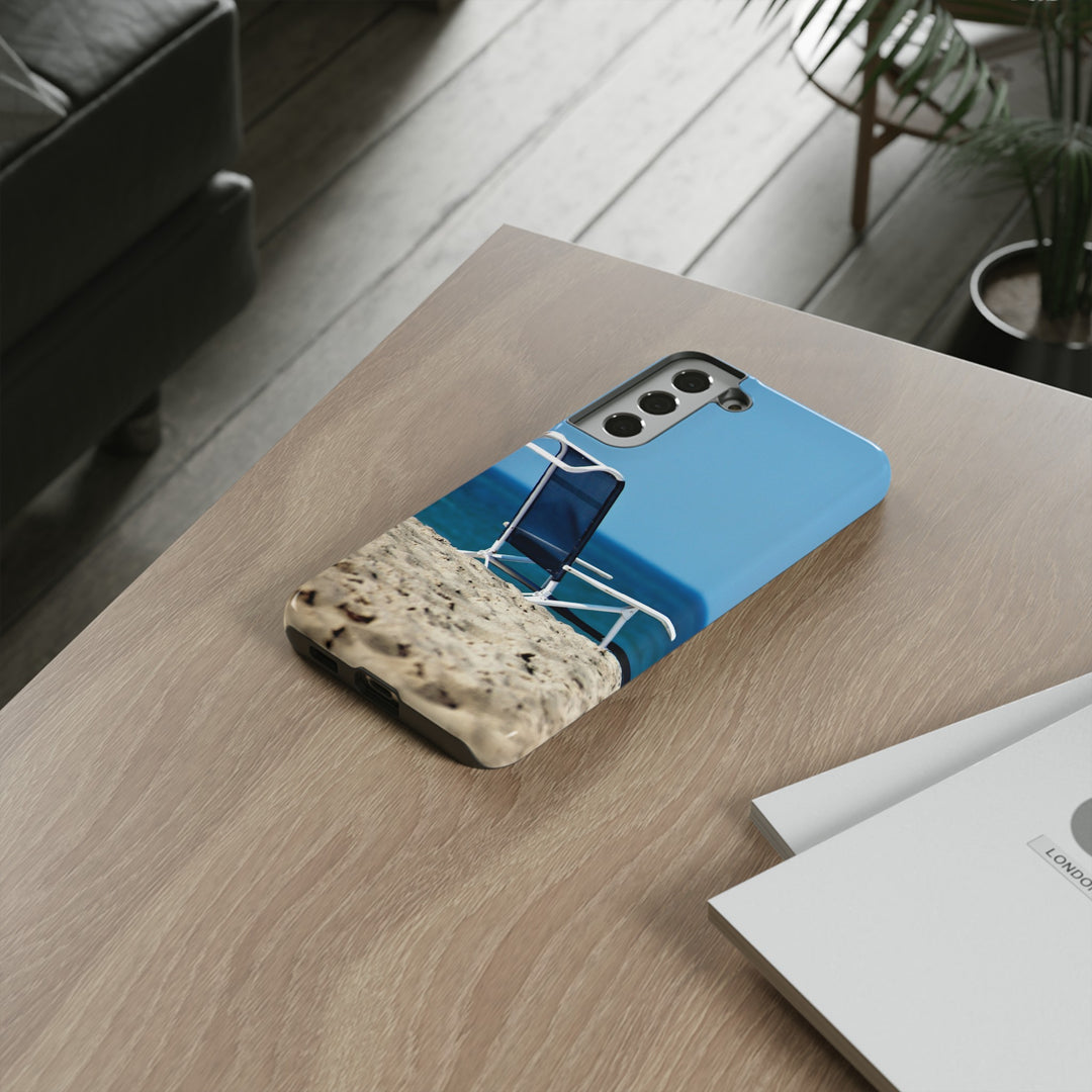 Cute Samsung Case | Cool Iphone Case | Summer Blue Beach Chair, Samsung S24, S23, S22, S21, IPhone 15 Case | Iphone 14 Case, Iphone 13 Case - Studio40ParkLane