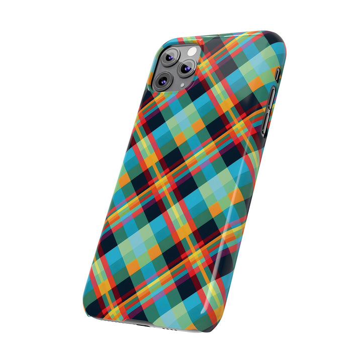 Slim Checkered Plaid Gift for Her Cute Phone Cases for Iphone 16 Pro Max | iPhone 15 Case | iPhone 15 Pro Max Case, Iphone 14, 13, 12, 11, 10, 8, 7 - Studio40ParkLane