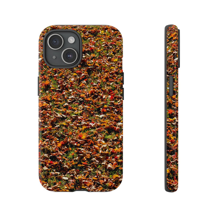 Impact Resistant, Fall Leaves Collage, Cute Phone Cases for Samsung S24, S23, S22, S21, IPhone 15 pro Iphone 14 pro Iphone 13 IPhone 12 Iphone 11 - Studio40ParkLane