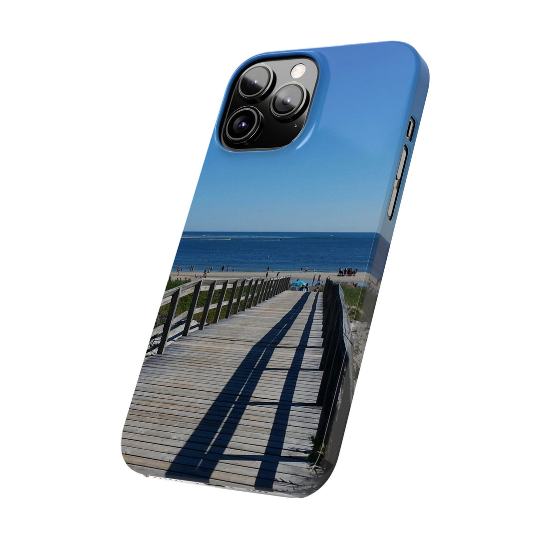 Slim Cute Phone Cases for Iphone - | iPhone 15 Case | iPhone 15 Pro Max Case, Iphone 14 Case, Iphone 14 Pro Max, Iphone 13, Summer Beach Walk - Studio40ParkLane