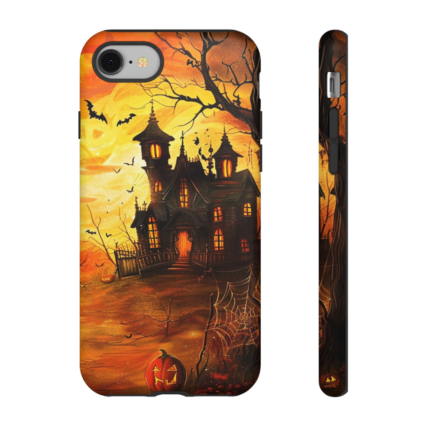 Halloween Spooky Impact Resistant, Cute Phone Cases for Samsung S24, S23, S22, S21, IPhone 15 pro Iphone 14 pro Iphone 13 IPhone 12 Iphone 11