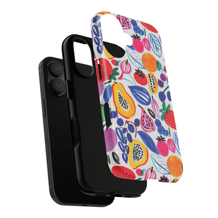 Premium Tough Summer Fruit Collage Gift for Her Cute Phone Cases for Samsung and Iphone, 16, 15, 14, S24, S23, S22, S21, S20, Plus, Ultra, Pro - Studio40ParkLane