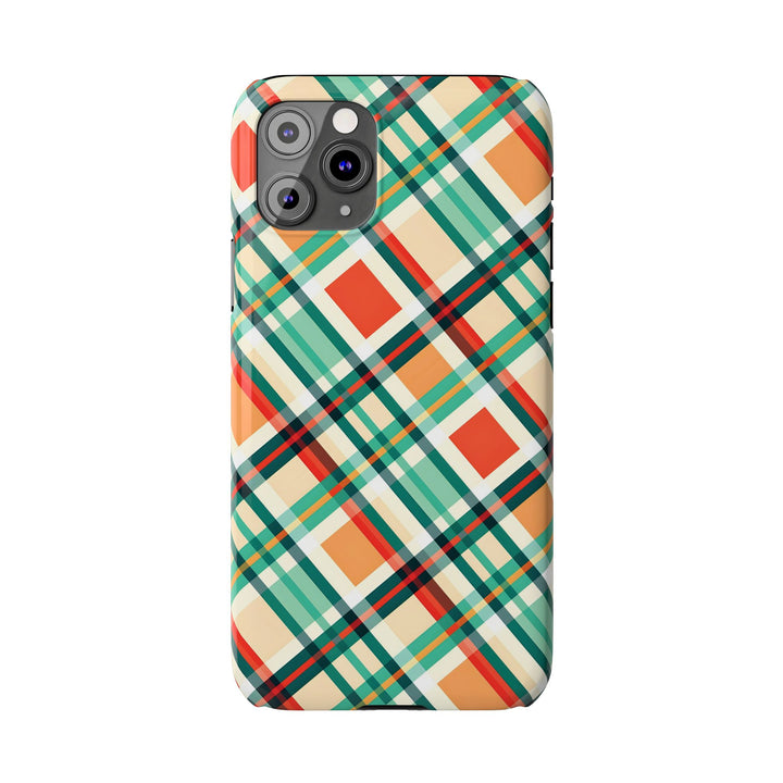 Slim Checkered Plaid Gift for Her Cute Phone Cases for Iphone 16 Pro Max | iPhone 15 Case | iPhone 15 Pro Max Case, Iphone 14, 13, 12, 11, 10, 8, 7 - Studio40ParkLane
