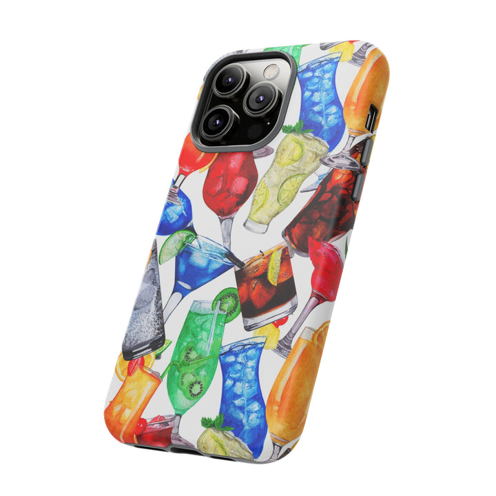 Cute Samsung Case | Cool Iphone Case | Summer Fruit Cocktail, Samsung S24, S23, S22, S21, IPhone 15 Case | Iphone 14 Case, Iphone 13 Case - Studio40ParkLane