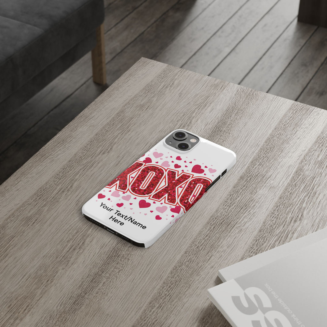 Slim Custom Personalized Valentine Love Gift for Her Cute Phone Cases for Iphone 16 Pro Max | iPhone 15 Case | iPhone 15 Pro Max Case, Iphone 14, 13, 12, 11, 10, 8, 7 - Studio40ParkLane