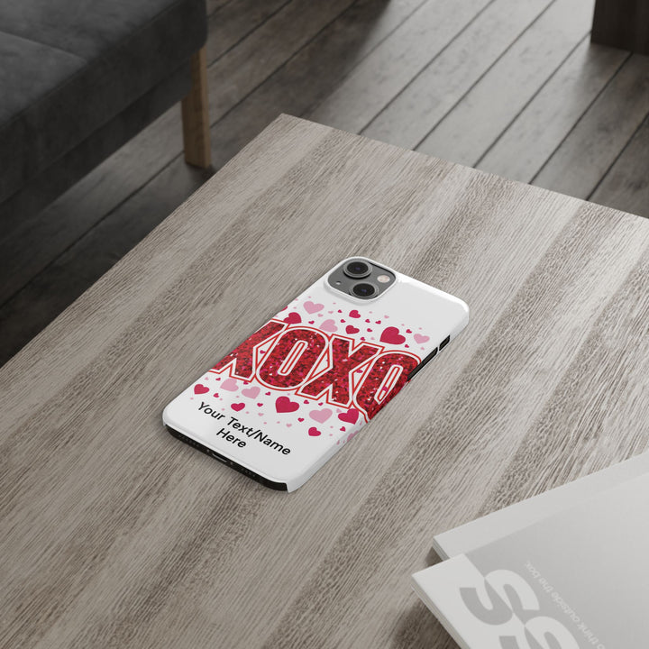 Slim Custom Personalized Valentine Love Gift for Her Cute Phone Cases for Iphone 16 Pro Max | iPhone 15 Case | iPhone 15 Pro Max Case, Iphone 14, 13, 12, 11, 10, 8, 7 - Studio40ParkLane