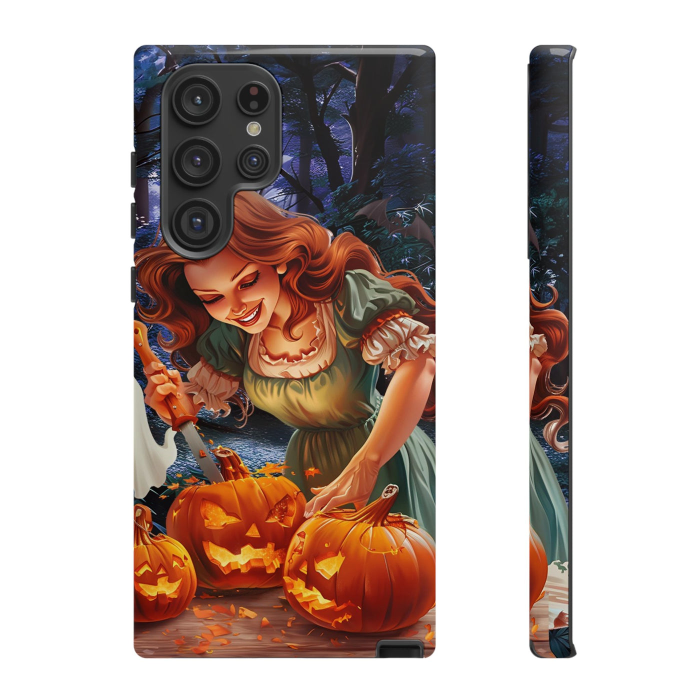 Autumn Fall Pumpkin Fairy Gift for Her Cute Phone Case for, Samsung Galaxy S24, S23, S22, S21, IPhone 16 Case | Iphone 15, Iphone 14, IPhone 13 Case