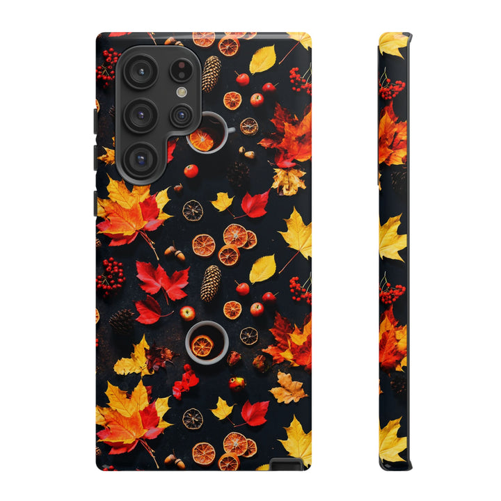 Cute Fall Fruit Phone Case Coquette Collage for, Samsung S24, S23, S22, S21, IPhone 15 Case | Iphone 14 Case, Iphone 13 Case, IPhone 16 Case - Studio40ParkLane