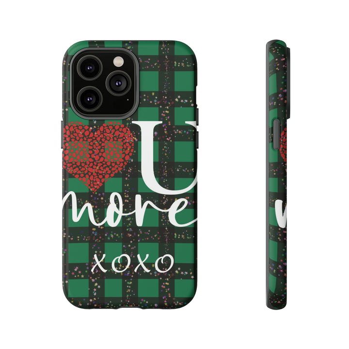 Cute IPhone Case | iPhone 15 Case | iPhone 15 Pro Max Case, Iphone 14 Case, Iphone 14 Pro Max Case IPhone Case for Art Lovers, Love You Green - Studio40ParkLane