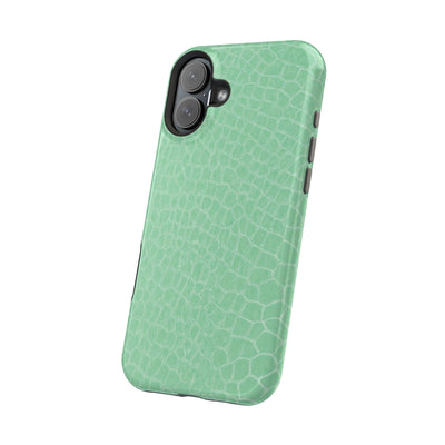 Non Leather Mint Color Pattern Magsafe Cute Phone Case for Iphone Gift for Her, | iPhone 15 Case | iPhone 15 Pro Max Case, Iphone 14, Iphone 14 Pro Max, Iphone 13, Iphone 16 - Studio40ParkLane