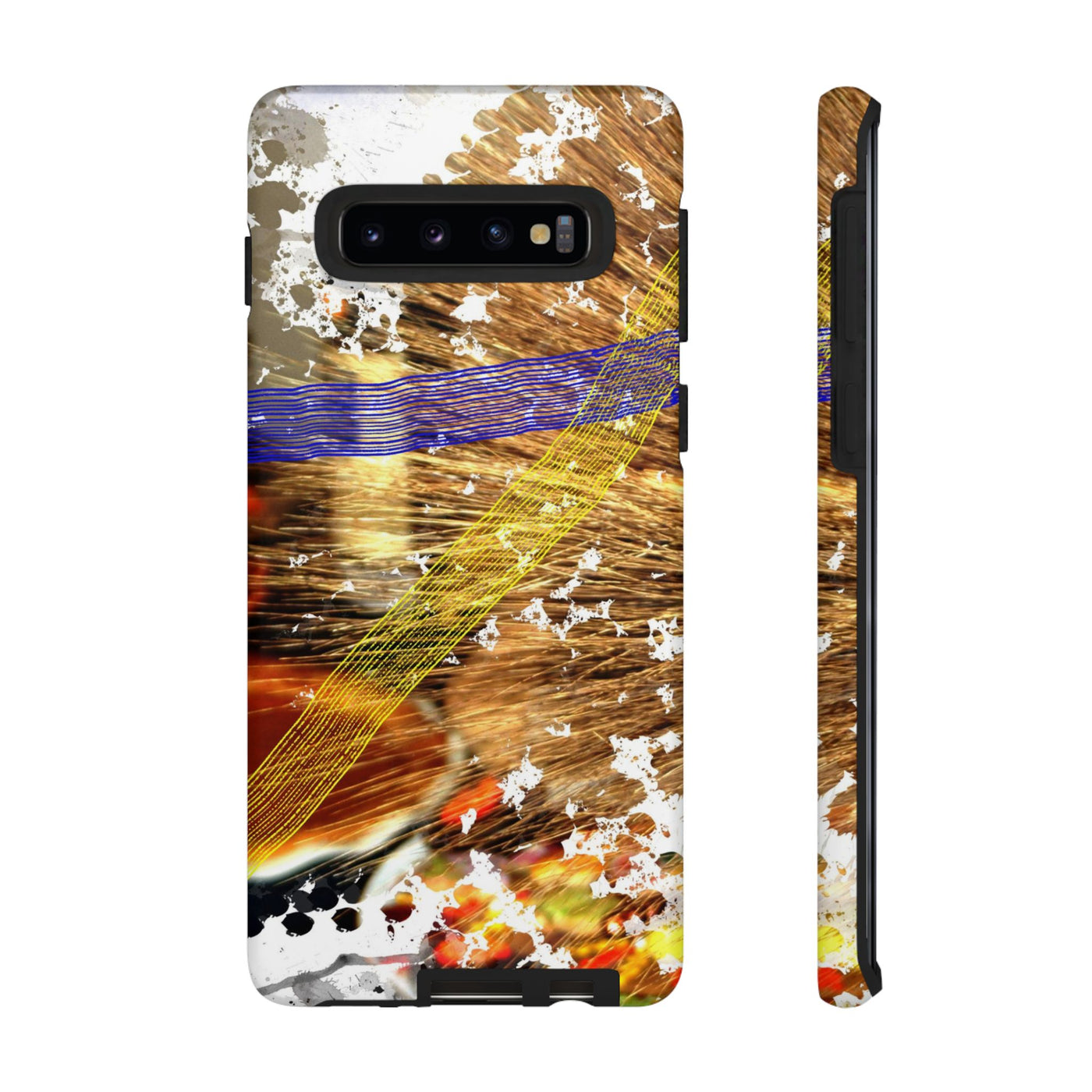 Impact Resistant, Pecan Pie Abstract, Cute Phone Cases for Samsung S24, S23, S22, S21, IPhone 15 pro Iphone 14 pro Iphone 13 IPhone 12 Iphone 11