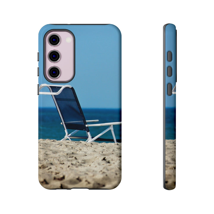 Cute Samsung Case | Cool Iphone Case | Summer Blue Beach Chair, Samsung S24, S23, S22, S21, IPhone 15 Case | Iphone 14 Case, Iphone 13 Case - Studio40ParkLane