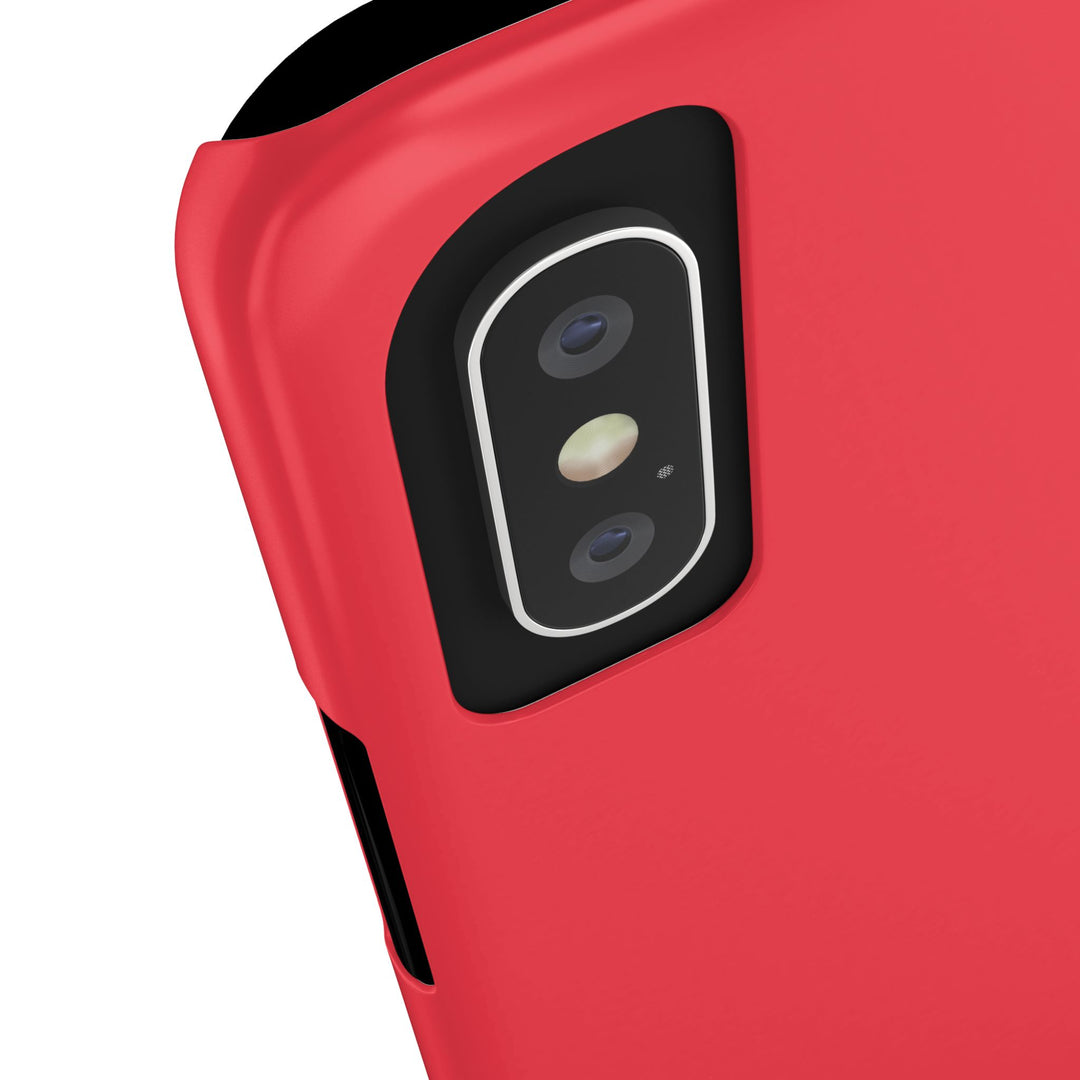 Slim Red Rouge Gift for Her Aesthetic Cute Phone Case for Iphone 16 - | iPhone 15 Pro Max Case | iPhone 14 Case 13 12 11 10 9 8 7 - Studio40ParkLane