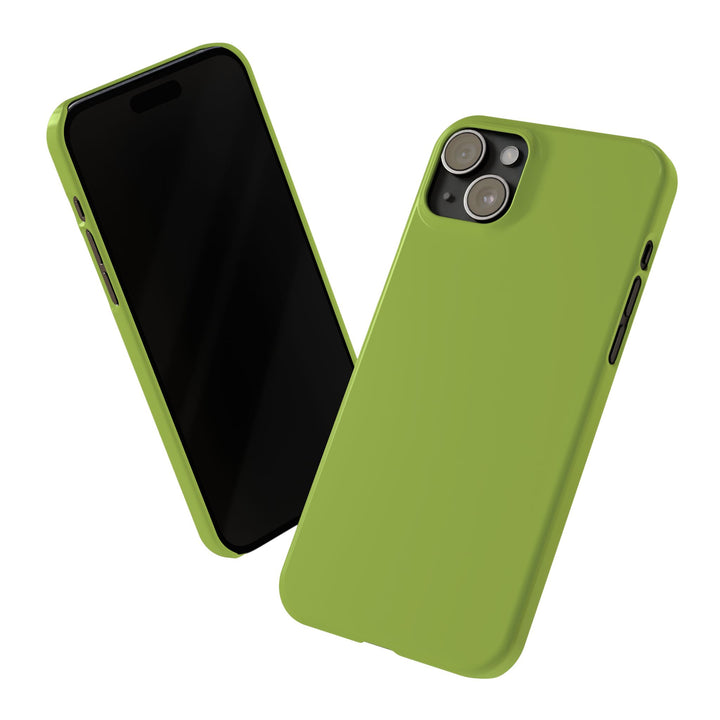 Slim Chartreuse Green Gift for Her Aesthetic Cute Phone Case for Iphone 16 - | iPhone 15 Pro Max Case | iPhone 14 Case 13 12 11 10 9 8 7 - Studio40ParkLane