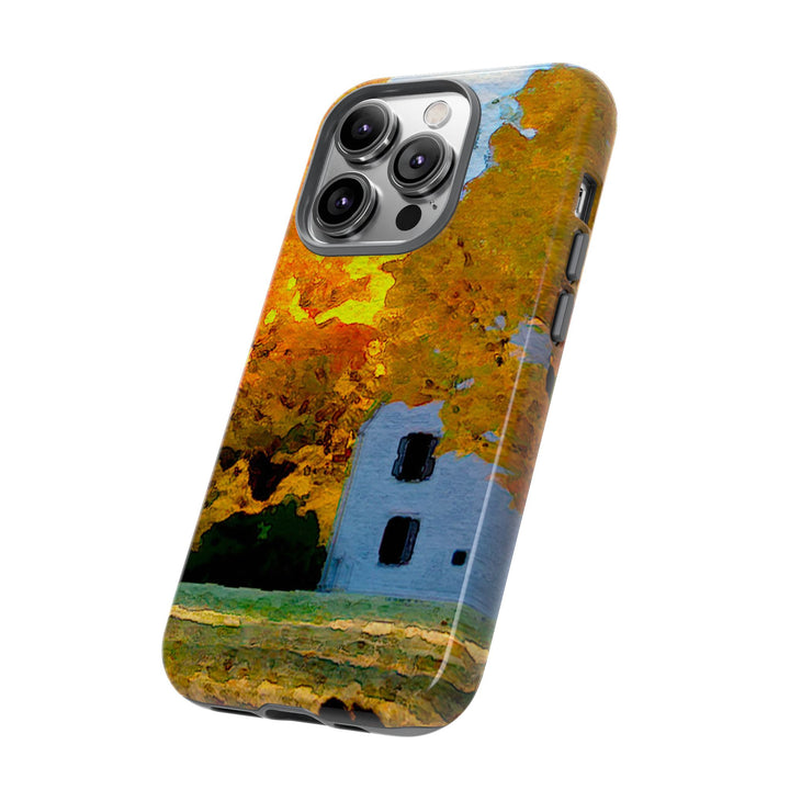 Impact Resistant, Fall Leaves Watercolor, Cute Phone Cases for Samsung S24, S23, S22, S21, IPhone 15 pro Iphone 14 pro Iphone 13 IPhone 12 Iphone 11 - Studio40ParkLane