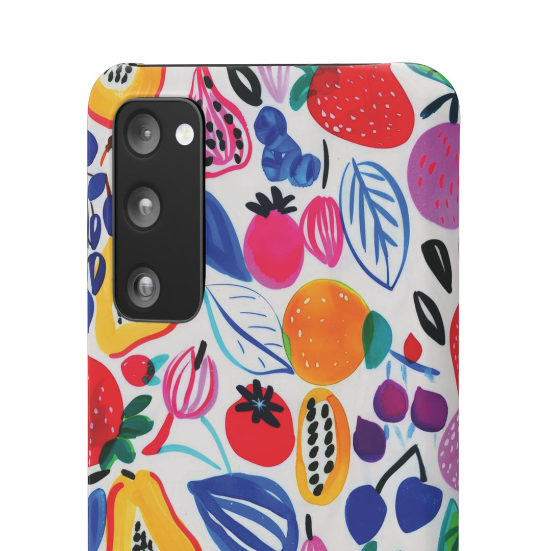 Snap Cute Custom Phone Case, Summer Fruit case for iPhone 18 17 16 15 14 13 12 Pro Max, Samsung S26 S25 S24 S23 Ultra Protective Phone Case - Studio40ParkLane