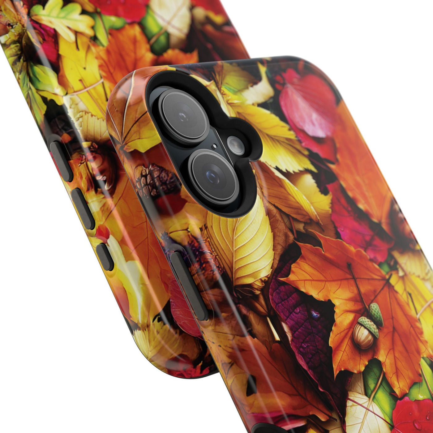 Aesthetic Tough Magsafe Fall Leaves Foliage Phone Case - For iPhone 17 Pro Max iPhone 16 Pro iPhone 15 Iphone 14 Plus 13 Pro 12 11 10 - Studio40ParkLane