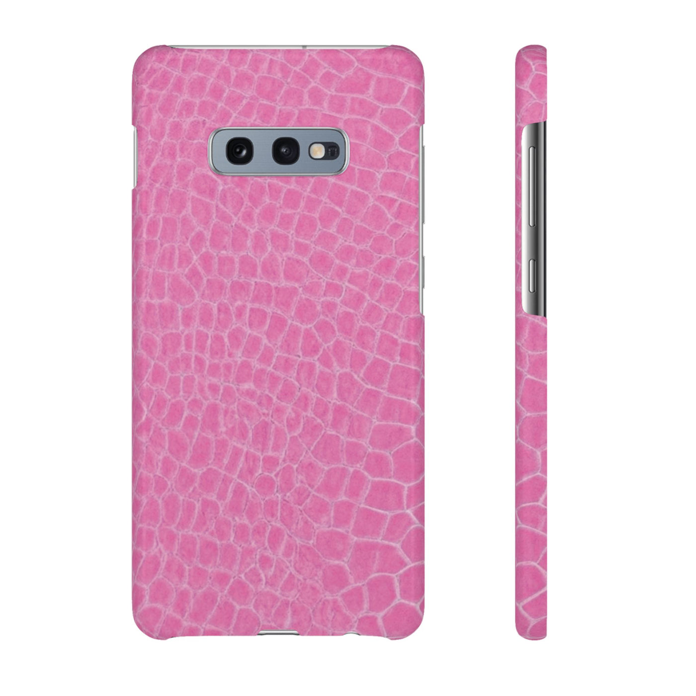 Snap Non Leather Pink Color Pattern Gift for Her Cute Phone Cases for Samsung Galaxy S24, S23, S22, S21, S20, Plus, Ultra, Iphone 16, 15, 14, Pro and Max - Studio40ParkLane