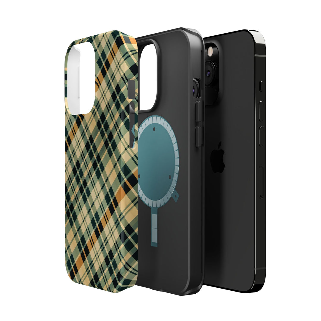 Checkered Plaid Magsafe Gift for Her Cute Phone Case for Iphone, | iPhone 16 | iPhone 15 Pro Max, Iphone 14 Pro Max, 13 12 11 10 9 8 7 - Studio40ParkLane