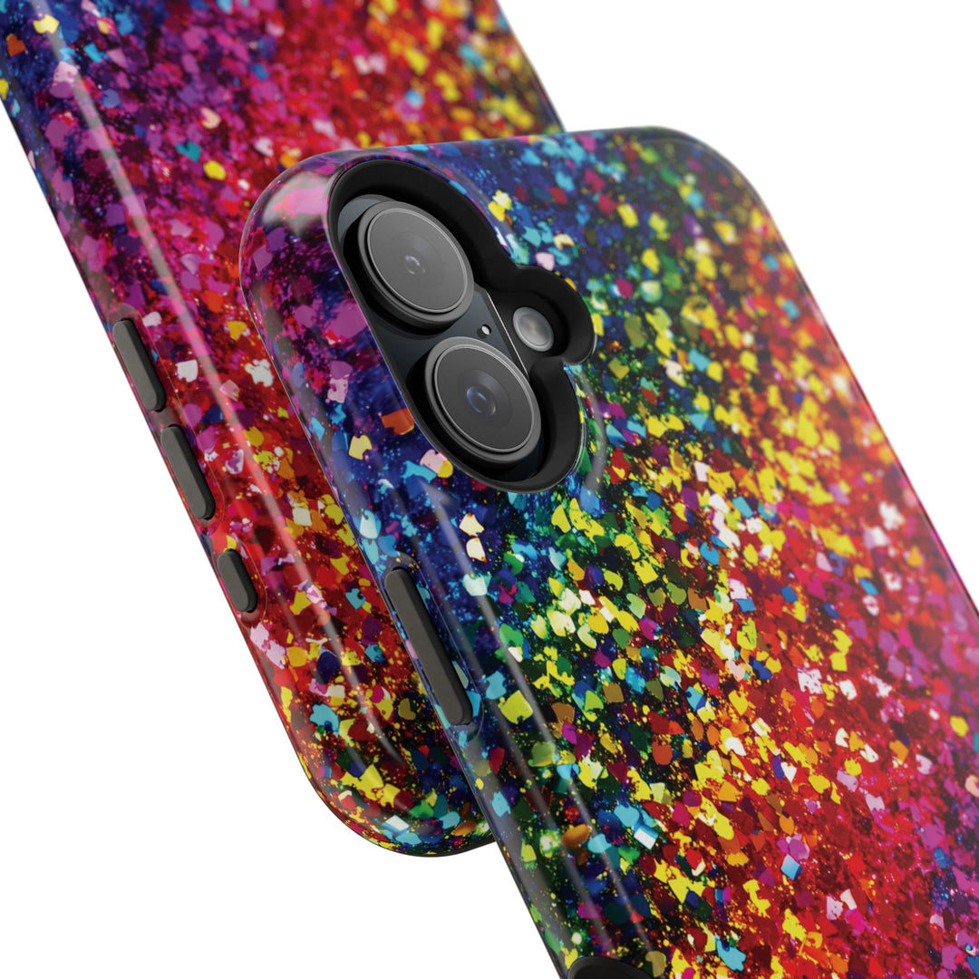 Non Glitter Color Composition Magsafe Cute Phone Case for Iphone Gift for Her, | iPhone 15 Case | iPhone 15 Pro Max Case, Iphone 14, Iphone 14 Pro Max, Iphone 13, Iphone 16 - Studio40ParkLane