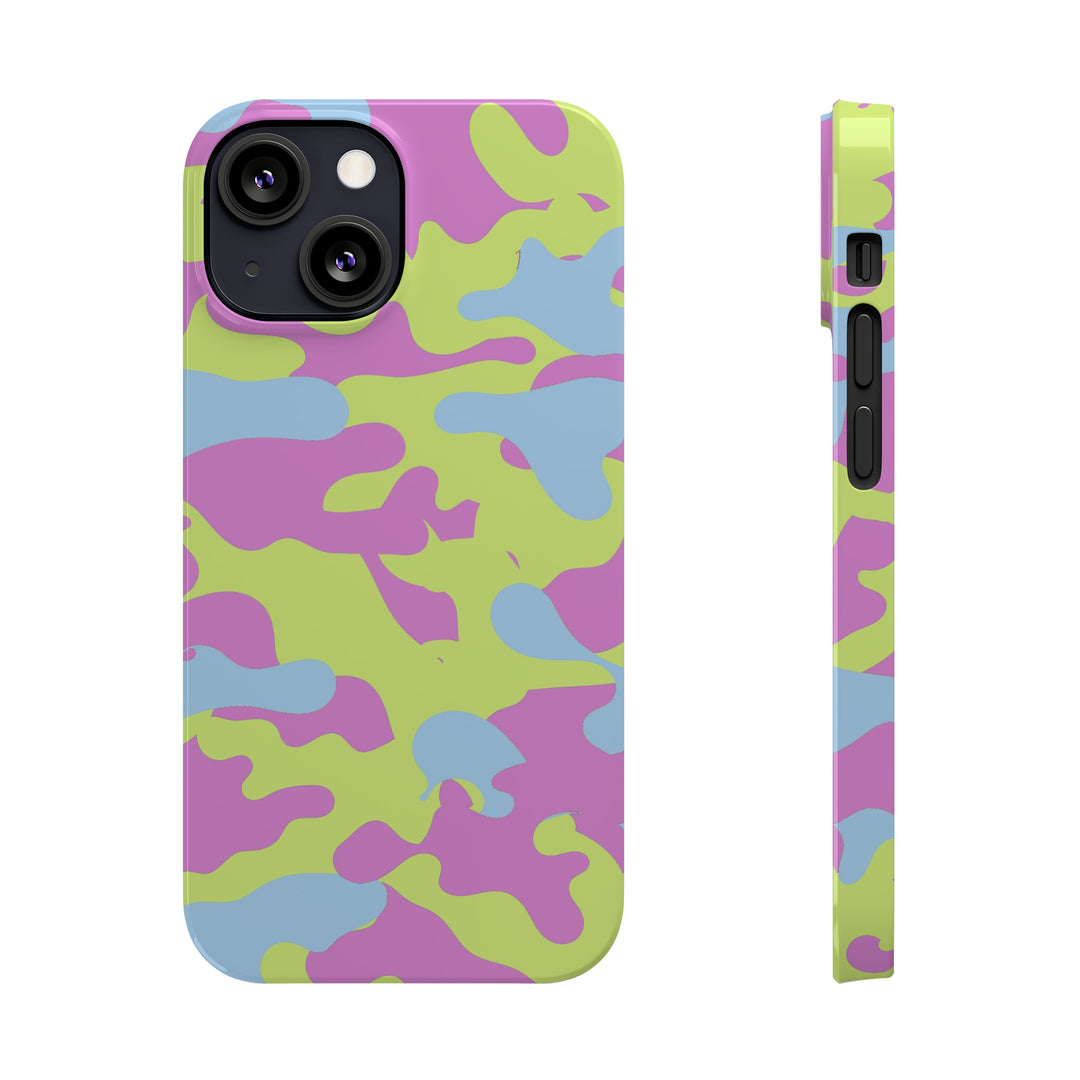 Slim Cute Phone Cases for Iphone - | iPhone 15 Case | iPhone 15 Pro Max Case, Iphone 14 Case, Iphone 14 Pro Max, Iphone 13, Spring Camouflage - Studio40ParkLane