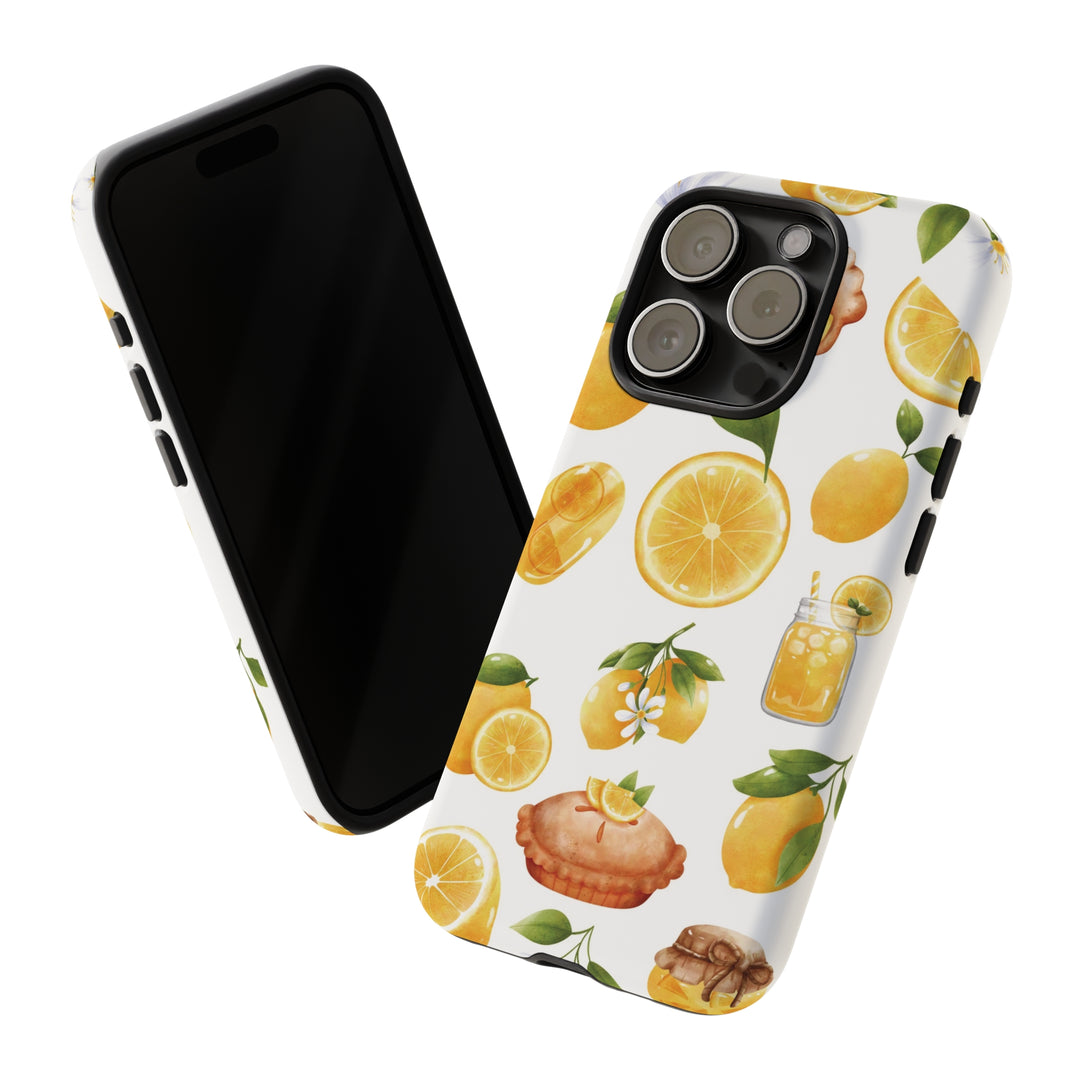 Cute IPhone Case | Summer Fruit Lemon, iPhone 15 Case | iPhone 15 Pro Case, Iphone 14 Case, Iphone 14 Pro Max Case, Protective Iphone Case - Studio40ParkLane