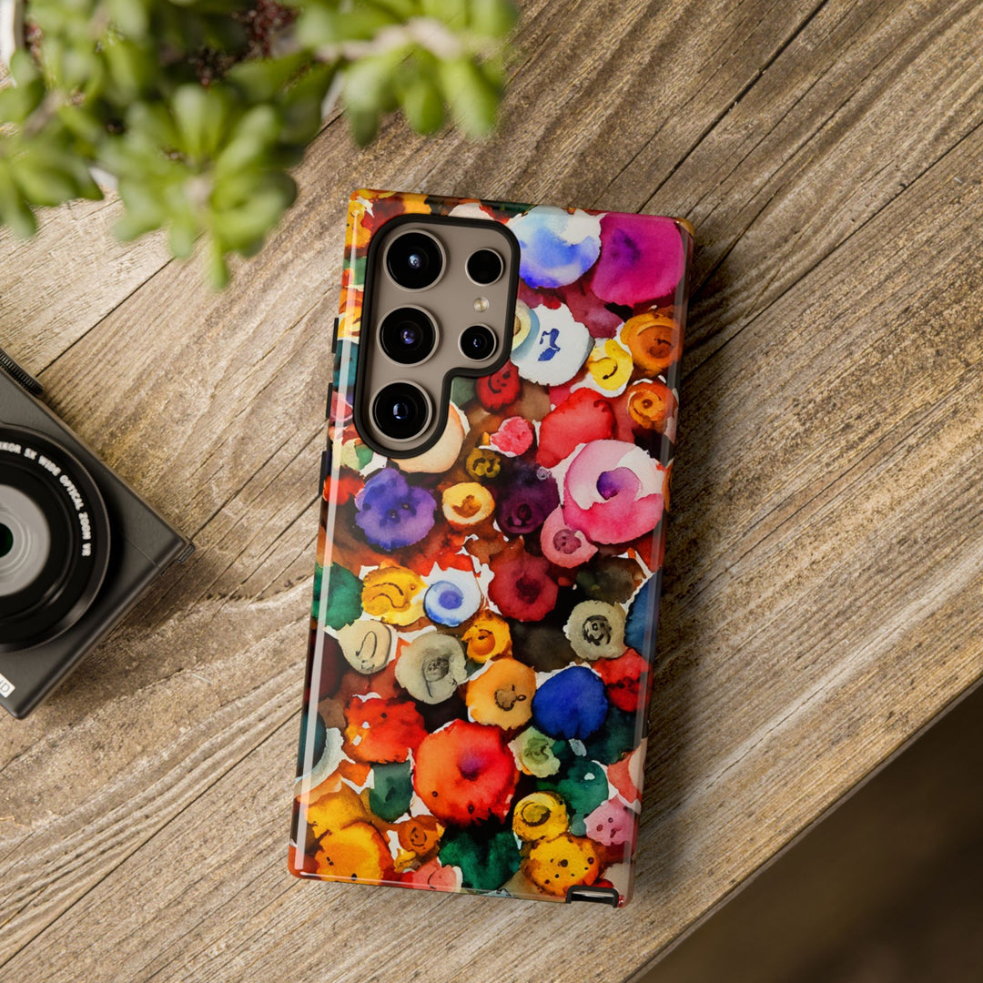 Impact Resistant, Fall Colors Buttons, Cute Phone Cases for Samsung S24, S23, S22, S21, IPhone 15 pro Iphone 14 pro Iphone 13 IPhone 12 Iphone 11 - Studio40ParkLane