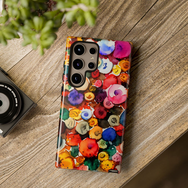 Impact Resistant, Fall Colors Buttons, Cute Phone Cases for Samsung S24, S23, S22, S21, IPhone 15 pro Iphone 14 pro Iphone 13 IPhone 12 Iphone 11 - Studio40ParkLane