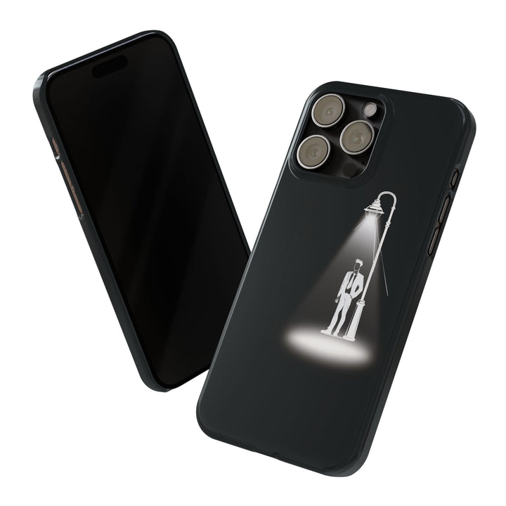 Slim Mystery Man Spotlight Gift for Her Cute Phone Cases for Iphone 16 Pro Max | iPhone 15 Case | iPhone 15 Pro Max Case, Iphone 14, 13, 12, 11, 10, 8, 7 - Studio40ParkLane