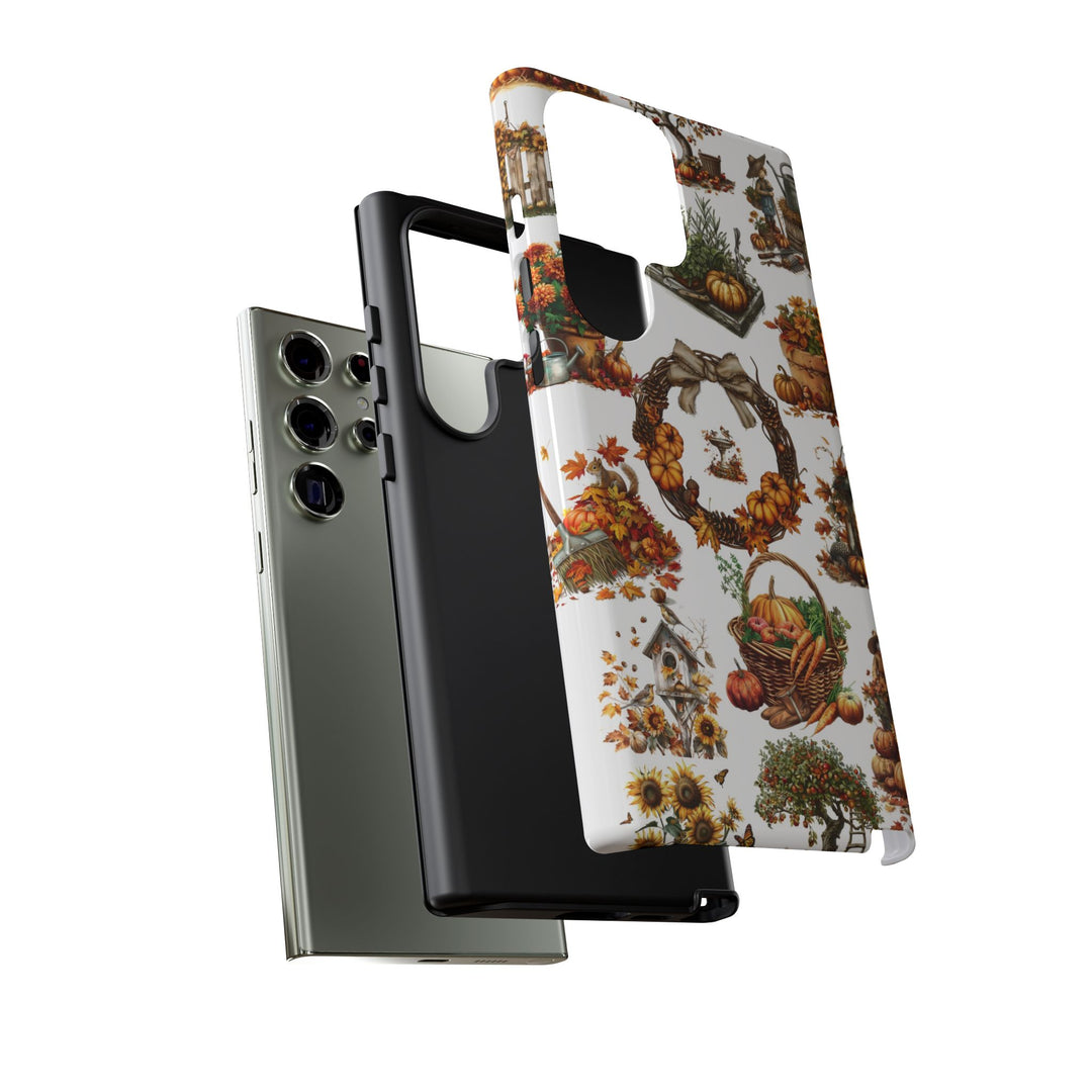 Impact Resistant, Fall Leaves Collage, Cute Phone Cases for Samsung S24, S23, S22, S21, IPhone 15 pro Iphone 14 pro Iphone 13 IPhone 12 Iphone 11 - Studio40ParkLane