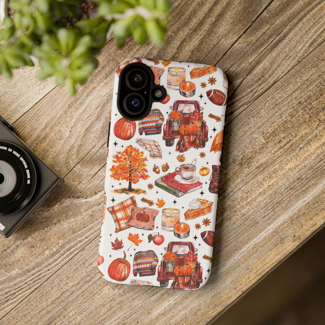 Cute Fall Phone Case Coquette Collage for, Samsung Galaxy S24, S23, S22, S21, IPhone 16 Case | Iphone 15, Iphone 14, IPhone 13 Case - Studio40ParkLane
