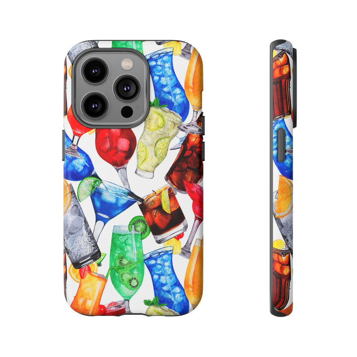 Cute Samsung Case | Cool Iphone Case | Summer Fruit Cocktail, Samsung S24, S23, S22, S21, IPhone 15 Case | Iphone 14 Case, Iphone 13 Case - Studio40ParkLane