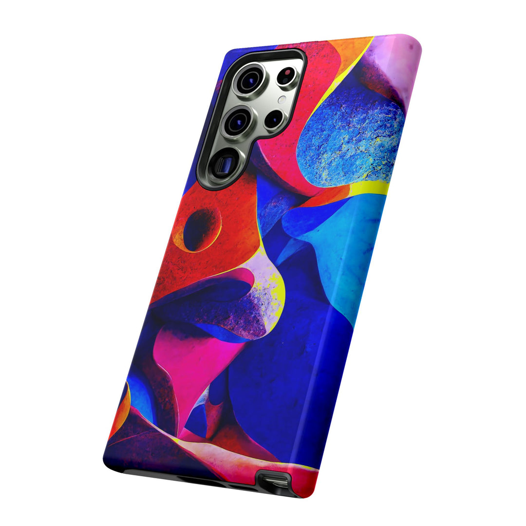 Impact Resistant, Abstract Shapes, Cute Phone Cases for Samsung S24, S23, S22, S21, IPhone 15 pro Iphone 14 pro Iphone 13 IPhone 12 Iphone 11 - Studio40ParkLane