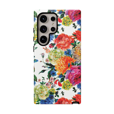 Premium Tough Spring Flowers Cute Phone Cases for Samsung S24, S23, S22, S21, S20, Plus and Ultra, Iphone 16 Pro Max,15, 14, 13, 12, 11, 10 - Studio40ParkLane