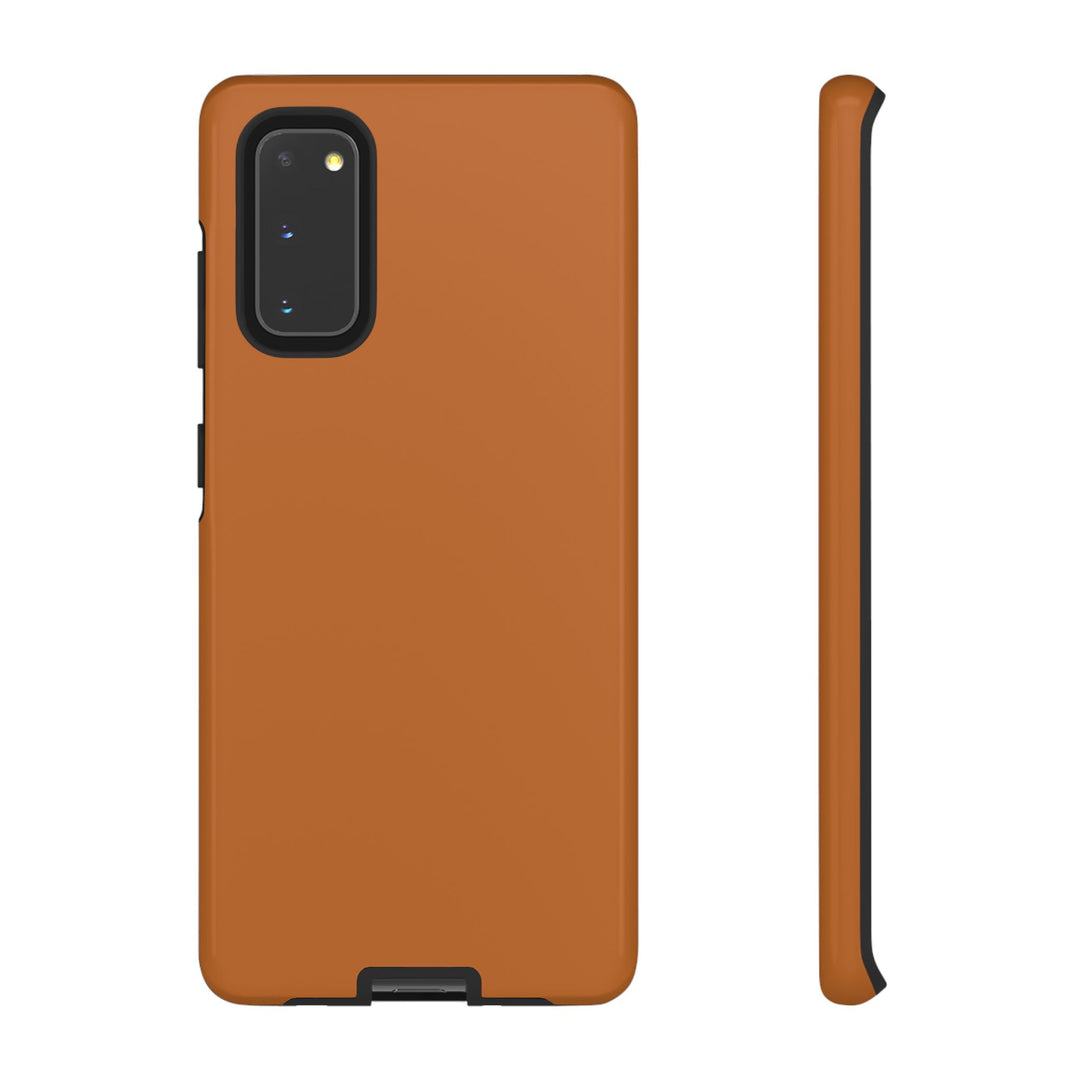 Premium Tough Rusty Brown Orange Gift for Her Cute Phone Cases for Samsung S25 S24, S23, S22, S21, Iphone, 16, 15, 14, 13 Pro Max Ultra - Studio40ParkLane
