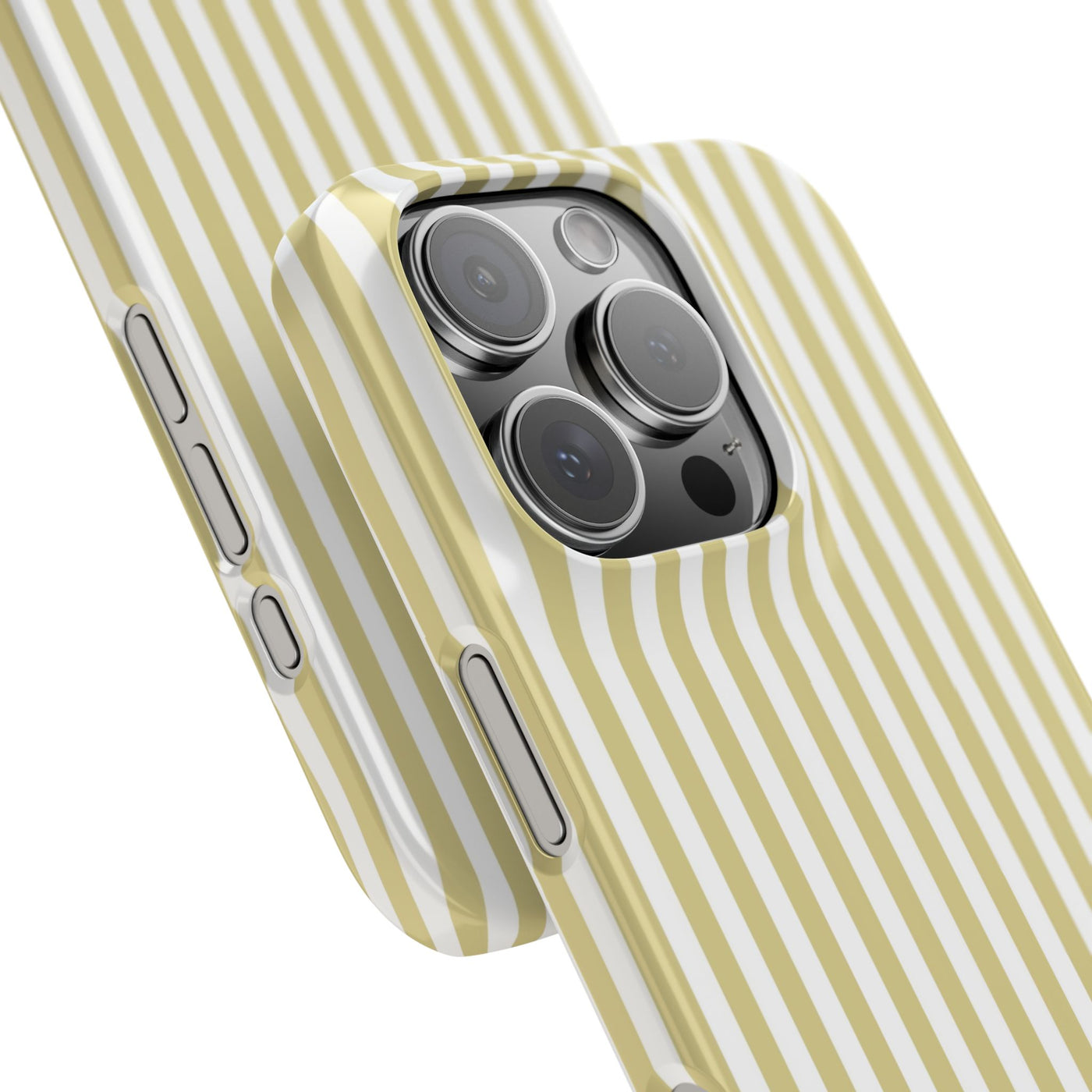 Slim Soft Yellow Striped Cute Phone Case for Iphone 16 - | iPhone 15 Pro Max Case | iPhone 14 Case Iphone 13 12 11 10 9 8 7 XS Gift for Her - Studio40ParkLane