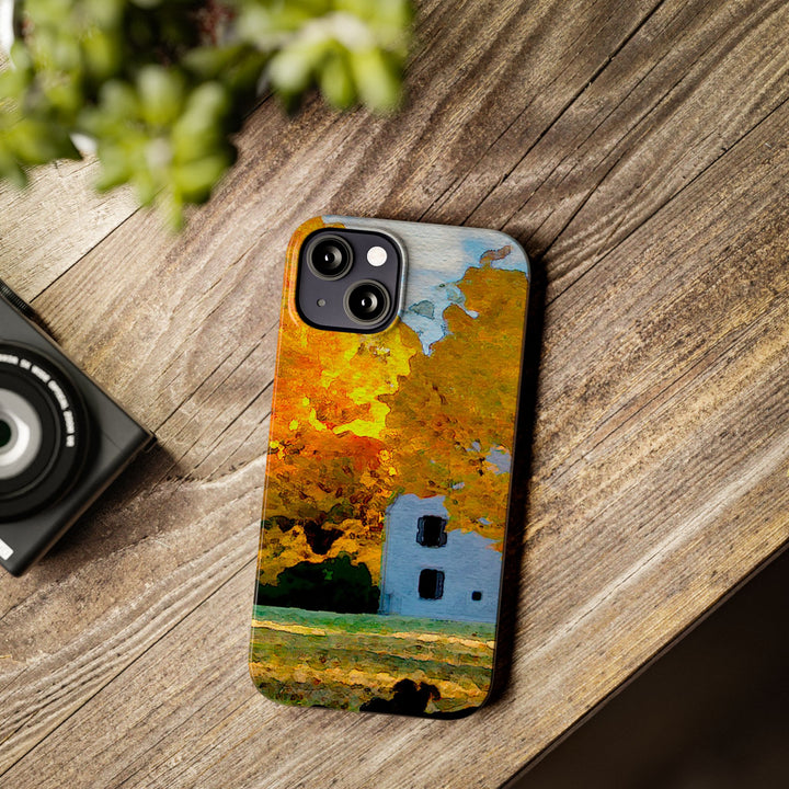 Slim Cute Phone Cases for Iphone - | iPhone 15 Case | iPhone 15 Pro Max Case, Iphone 14 Case, Iphone 14 Pro Max, Iphone 13, New England Fall Leaves - Studio40ParkLane