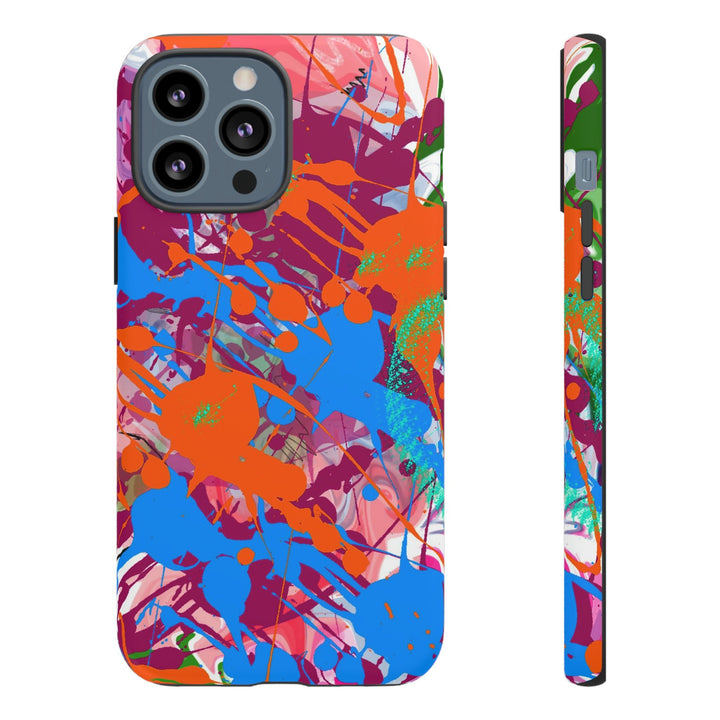 Cute IPhone Case | iPhone 15 Case | iPhone 15 Pro Max Case, Iphone 14 Case, Iphone 14 Pro Max Case IPhone Case for Art Lovers Fall Paint Splash - Studio40ParkLane