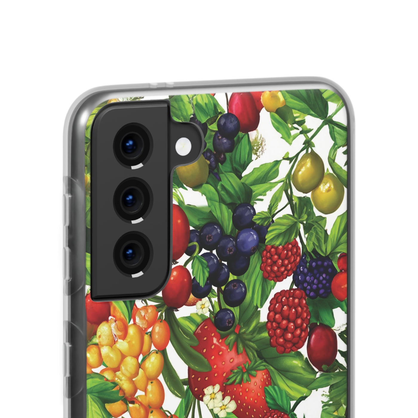 Cute Flexi Phone Cases, For Samsung Galaxy and Iphone, Summer Mixed Fruit, Galaxy S23 Phone Case, Samsung S22 Case, Samsung S21, Iphone 15, Iphone 14, Iphone 13