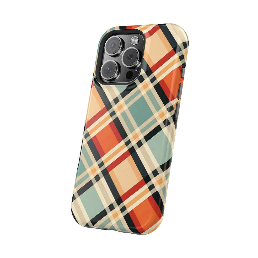 Checkered Plaid Magsafe Gift for Her Cute Phone Case for Iphone, | iPhone 16 | iPhone 15 Pro Max, Iphone 14 Pro Max, 13 12 11 10 9 8 7 - Studio40ParkLane