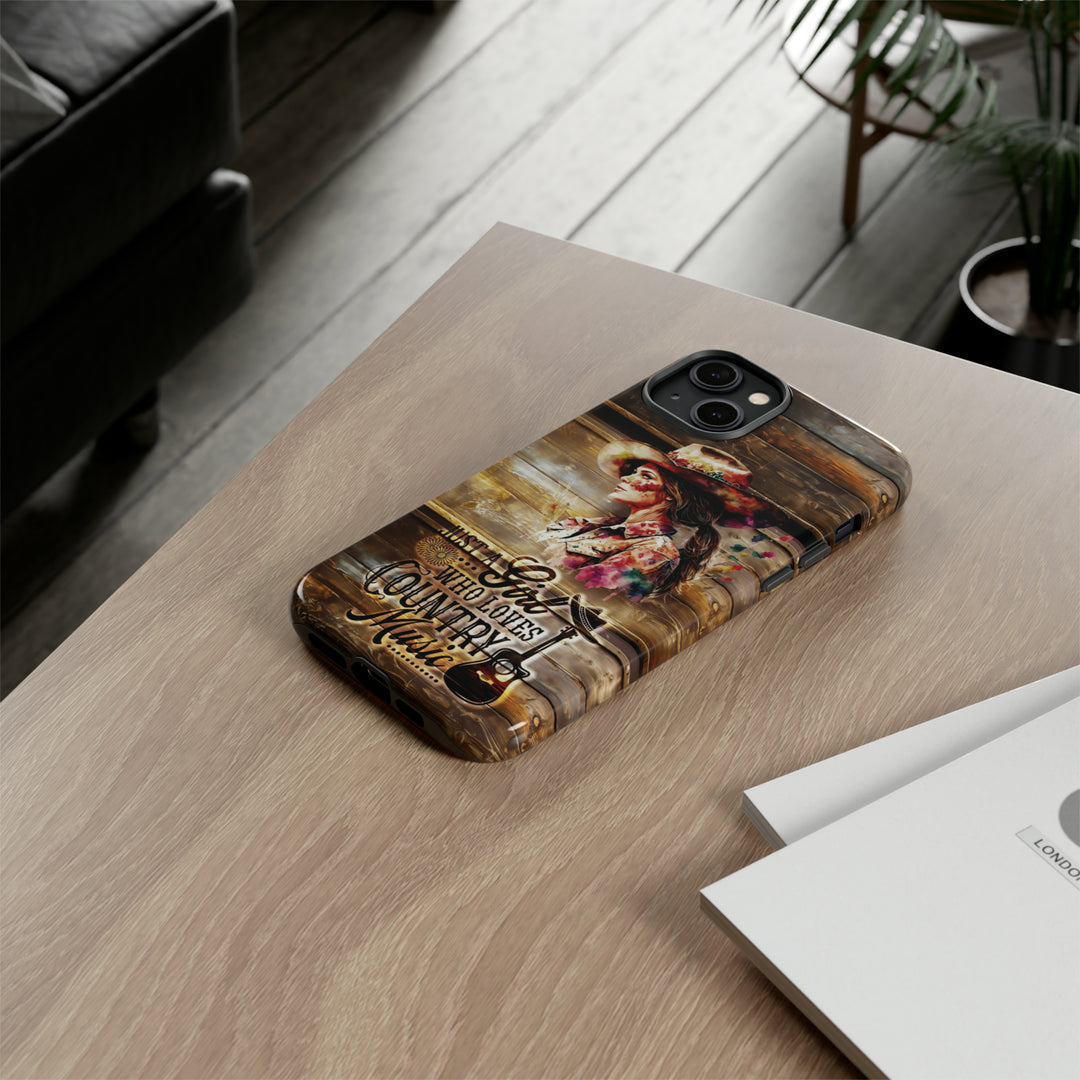 Cute IPhone Case | Country Music Girl iPhone 15 Case | iPhone 15 Pro Case, Iphone 14 Case, Iphone 14 Pro Max Case, Protective Iphone Case - Studio40ParkLane