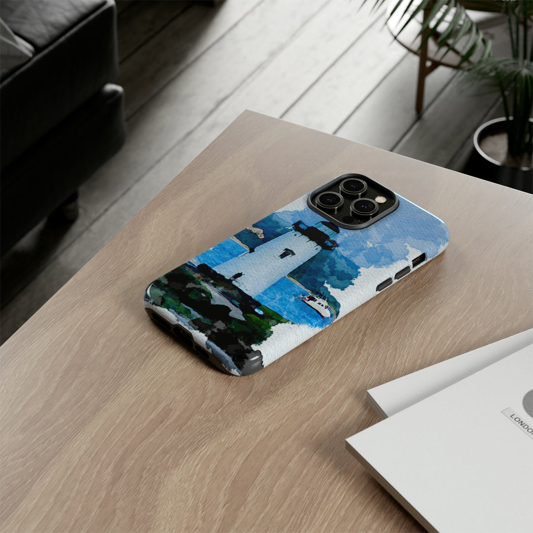 Cool Phone Case | Summer Lighthouse, For iPhone 15 Case | iPhone 15 Pro Case, Iphone 14 Case, Iphone 14 Pro Max Case, Protective Iphone Case - Studio40ParkLane