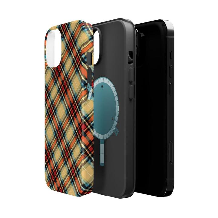 Checkered Plaid Magsafe Gift for Her Cute Phone Case for Iphone, | iPhone 16 | iPhone 15 Pro Max, Iphone 14 Pro Max, 13 12 11 10 9 8 7 - Studio40ParkLane