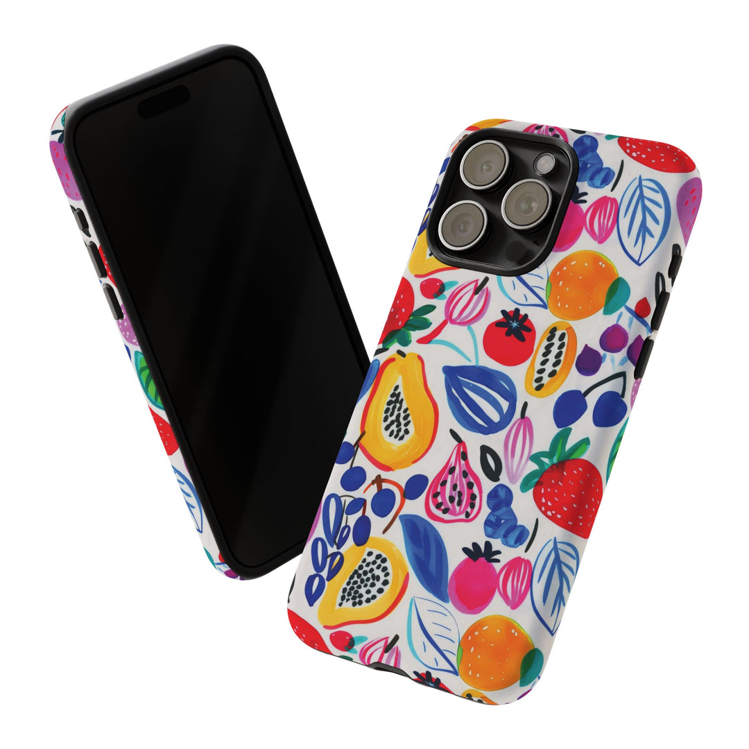 Summer Fruit Cute Tough Phone Case - For Apple iPhone Case 17, 16, 15 Pro Max, 14 Plus, 13 Pro, 12, Samsung Galaxy S26, S25, S24 Plus Ultra - Studio40ParkLane