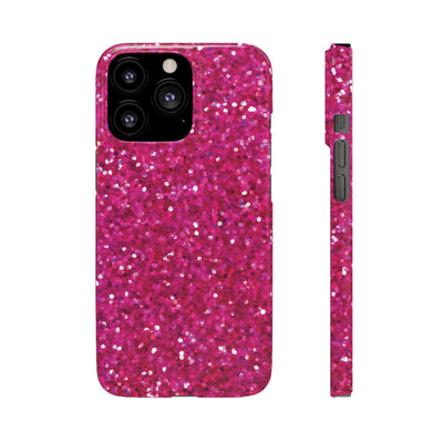 Snap Non-Glitter Muted Pink Play on "Faux" Glitter Effect Cute Phone Cases for Samsung and Iphone, 16, 15, 14, S24, S23, S22, S21, S20, Plus and Ultra