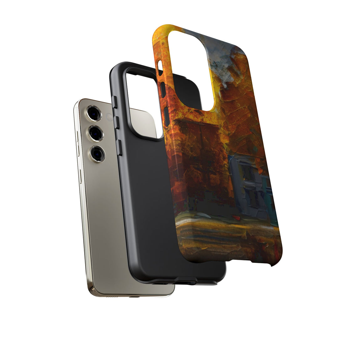 Impact Resistant, Fall Leaves Oil Painting, Cute Phone Cases for Samsung S24, S23, S22, S21, IPhone 15 pro Iphone 14 pro Iphone 13 IPhone 12 Iphone 11 - Studio40ParkLane