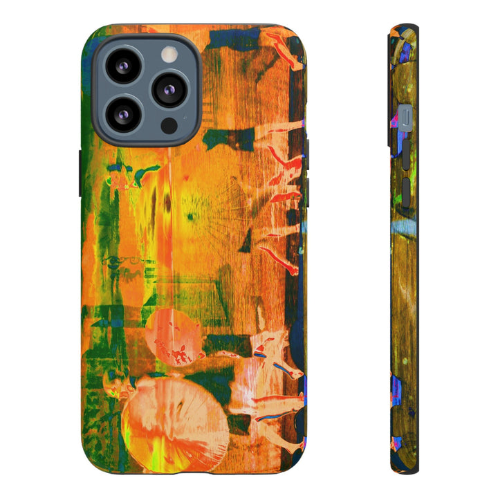 Cute IPhone Case | iPhone 15 Case | iPhone 15 Pro Max Case, Iphone 14 Case, Iphone 14 Pro Max Case IPhone Case for Traveler, Fall Sunset Dance - Studio40ParkLane