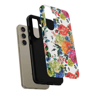 Premium Tough Spring Flowers Cute Phone Cases for Samsung S24, S23, S22, S21, S20, Plus and Ultra, Iphone 16 Pro Max,15, 14, 13, 12, 11, 10 - Studio40ParkLane