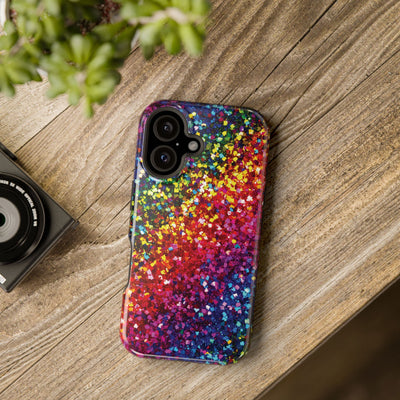 Non Glitter Color Composition Magsafe Cute Phone Case for Iphone Gift for Her,  | iPhone 15 Case | iPhone 15 Pro Max Case, Iphone 14, Iphone 14 Pro Max, Iphone 13, Iphone 16